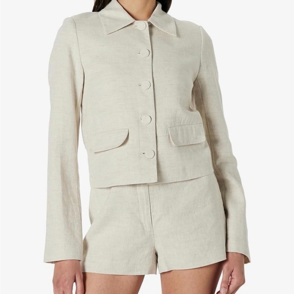The Drop Jackets & Blazers - NWT The Drop Maya Suiting Blazer in Natural Linen